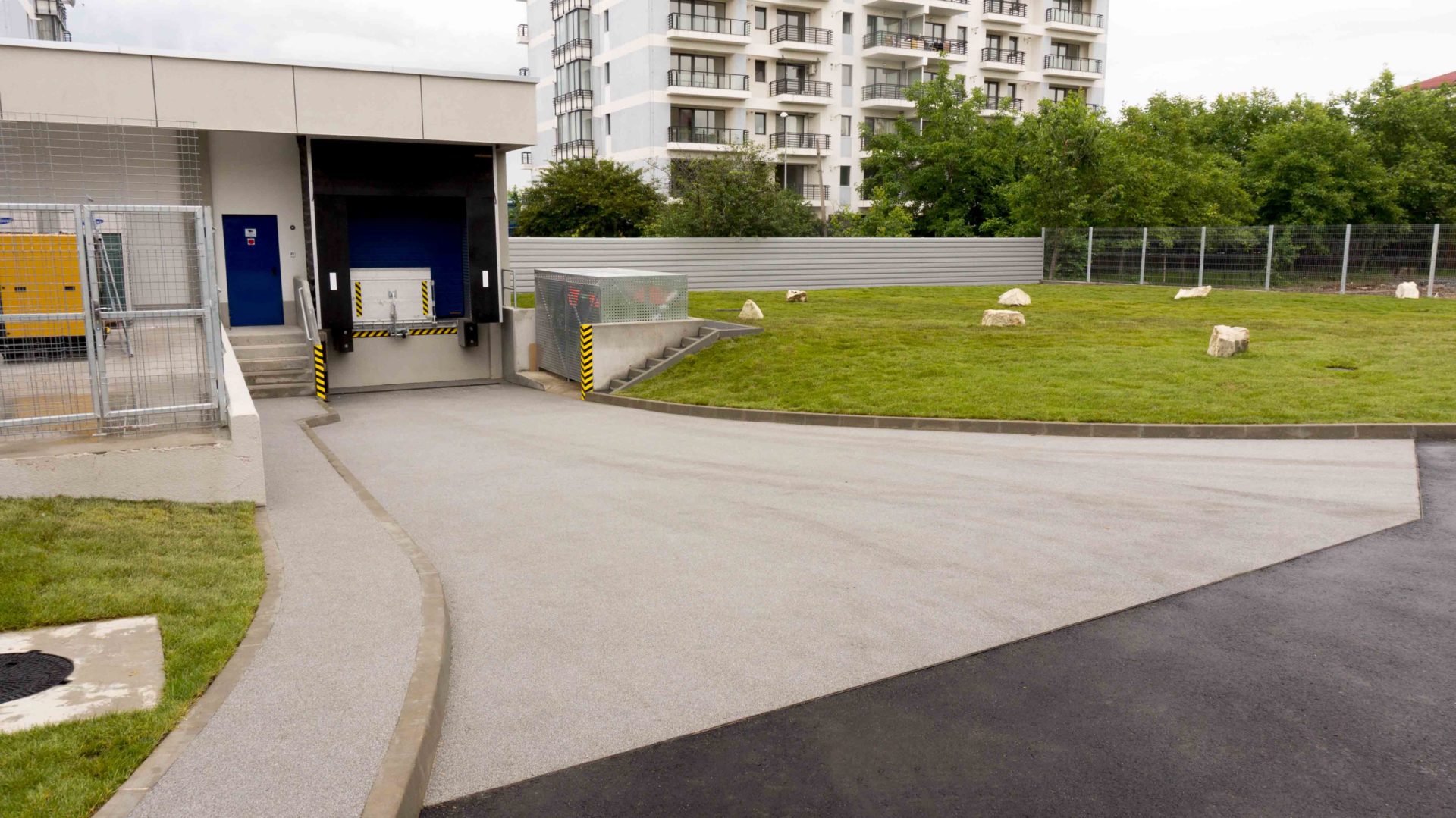 ramp for car parking access