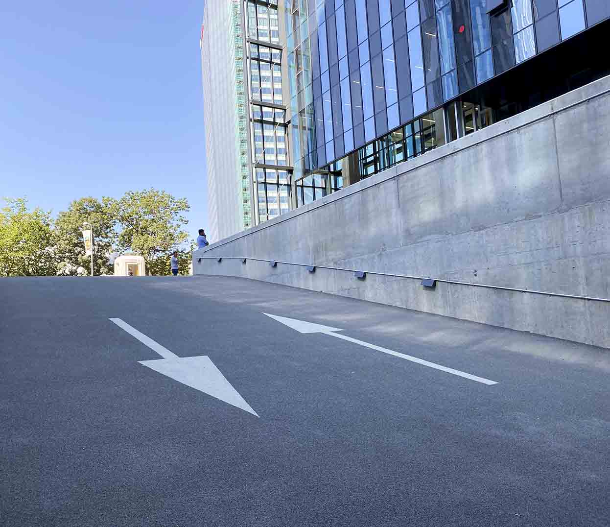 paving system for ramps